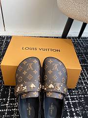 Fortok Louis Vuitton 24SS Birkenstock Slippers Brown - 5