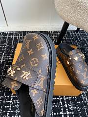 Fortok Louis Vuitton 24SS Birkenstock Slippers Brown - 4