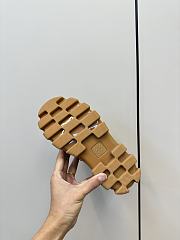 Fortok Louis Vuitton Checker Ankle Boots Beige - 5