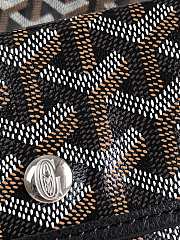 Fortok Goyard Hobo Bohème Hobo Bag Black 42×27×15cm - 3