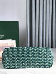 Fortok Goyard Hobo Bohème Hobo Bag Green 42×27×15cm - 4