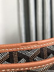 Fortok Goyard Hobo Bohème Hobo Bag Black & Brown 42×27×15cm - 6