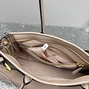 Fortok Prada Pink Medium Leather Handbag 6971 32x15x13cm - 6