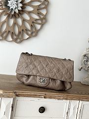 Fortok Chanel Vintage Cloud Bag Brown A2223 30x18x4cm - 1