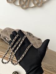 Fortok Chanel Vintage Cloud Bag Brown A2223 30x18x4cm - 6