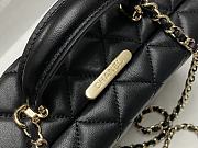Fortok Chanel 24K Box Bag Black AS5168 15×22×7.5cm - 3