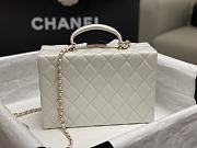 Fortok Chanel 24K Box Bag White AS5168 15×22×7.5cm - 3