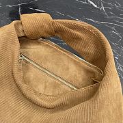 Fortok Bottega Veneta Jodie Suede Tote Bag Brown 44065 36x21x13cm - 2