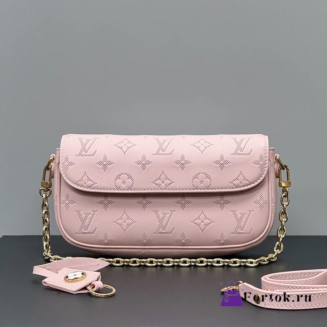 Fortok Louis Vuitton Wallet On Chain lvy Bag Pink M11299 23.5x12x4.3cm - 1