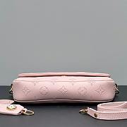 Fortok Louis Vuitton Wallet On Chain lvy Bag Pink M11299 23.5x12x4.3cm - 5