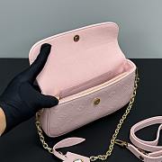 Fortok Louis Vuitton Wallet On Chain lvy Bag Pink M11299 23.5x12x4.3cm - 4
