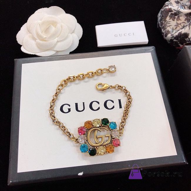 Fortok Gucci GG Colorful Bracelet - 1