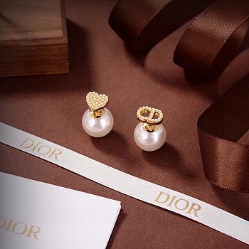Fortok Dior Letter-Dior Earrings