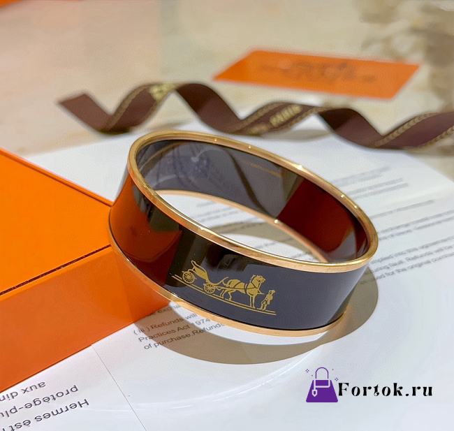 Fortok Hermes Bracelet Black  - 1