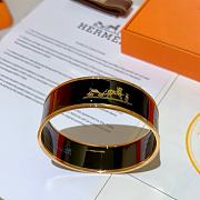Fortok Hermes Bracelet Black  - 6