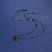 Fortok Van Cleef & Arpels Black Full Diamond Four-leaf Clover Bracelet  - 2