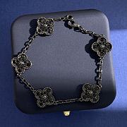 Fortok Van Cleef & Arpels Black Full Diamond Five-flower Bracelet - 1