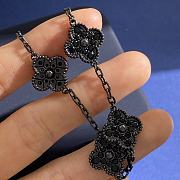 Fortok Van Cleef & Arpels Black Full Diamond Five-flower Bracelet - 6