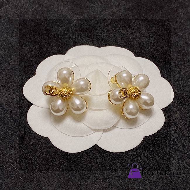 Fortok Chanel Flower Earrings - 1