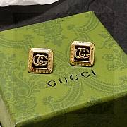 Fortok Gucci Double G Stud Earrings - 6