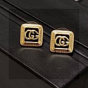 Fortok Gucci Double G Stud Earrings - 3