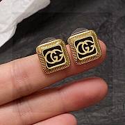 Fortok Gucci Double G Stud Earrings - 2