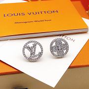 Fortok Louis Vuitton Earrings Silver ED0191  - 3