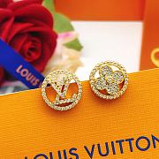 Fortok Louis Vuitton Earrings Gold LED0192 - 5