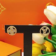 Fortok Louis Vuitton Earrings Gold LED0192 - 4