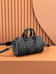 Fortok Louis Vuitton Keepall XS Monogram Eclipse Reverse Canvas M45947 21x12x9cm - 4