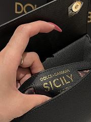 Fortok Dolce & Gabbana Scarf Black Bag 20cm  - 6