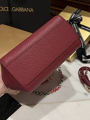 Fortok Dolce & Gabbana Scarf Red Bag 20cm  - 3
