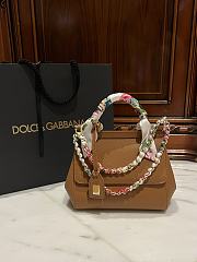 Fortok Dolce & Gabbana Scarf Brown Bag 20cm  - 1