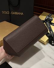 Fortok Dolce & Gabbana Scarf Dark Brown Bag 20cm  - 6