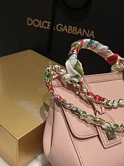 Fortok Dolce & Gabbana Scarf Pink Bag 20cm - 5