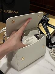 Fortok Dolce & Gabbana Scarf White Bag 20cm - 6