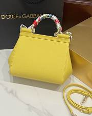 Fortok Dolce & Gabbana Scarf Yellow Bag 20cm - 6