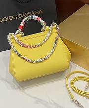 Fortok Dolce & Gabbana Scarf Yellow Bag 20cm - 2
