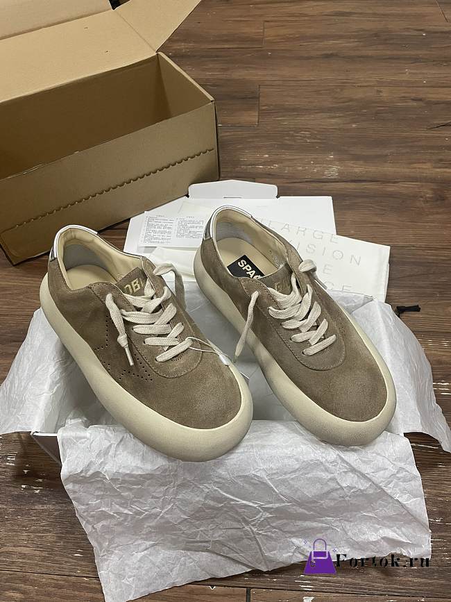 Fortok Golden Goose Space-Star Tobacco Sneakers - 1