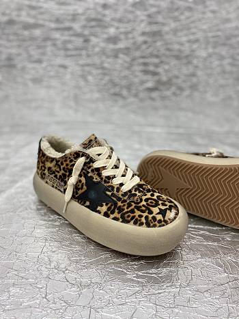 Fortok Golden Goose Space Star Printed Calf Hair Sneakers
