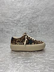 Fortok Golden Goose Space Star Printed Calf Hair Sneakers - 4