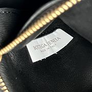 Fortok Bottega Veneta Daisy Print Cassette Bag In Black 23x15x6cm - 6