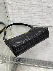 Fortok Dior 30 Montaigne Mini Hobo Shoulder Bag Black 24x6.5x14cm - 4