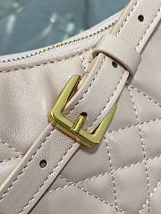 Fortok Dior 30 Montaigne Mini Hobo Shoulder Bag Pink 24x6.5x14cm - 6