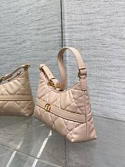 Fortok Dior 30 Montaigne Mini Hobo Shoulder Bag Pink 24x6.5x14cm - 2
