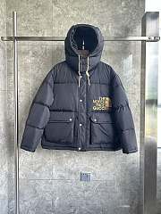 Fortok Gucci x Northface Black Puffer Jacket - 5
