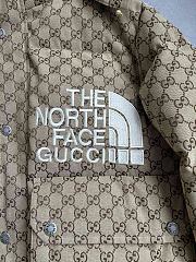 Fortok Gucci x Northface Beige Puffer Jacket - 3
