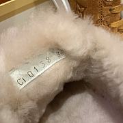 Fortok Louis Vuitton Time Out Trainers Lamb Fur Shearling Sneakers Brown - 2