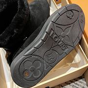 Fortok Louis Vuitton 24FW Fur Snow Boots Black - 2