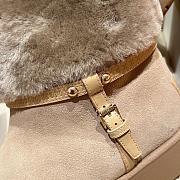 Fortok Louis Vuitton 24FW Fur Snow Boots Brown - 5